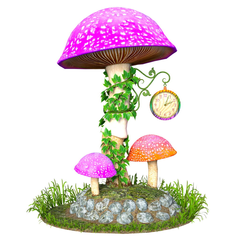 Mushroom Clock